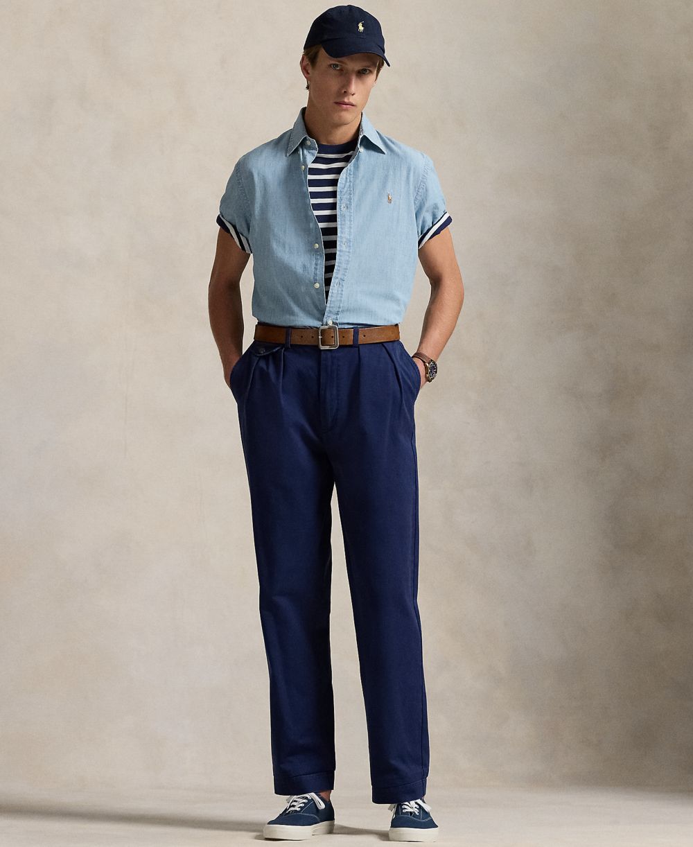Men's Classic-Fit Chambray Shirt
