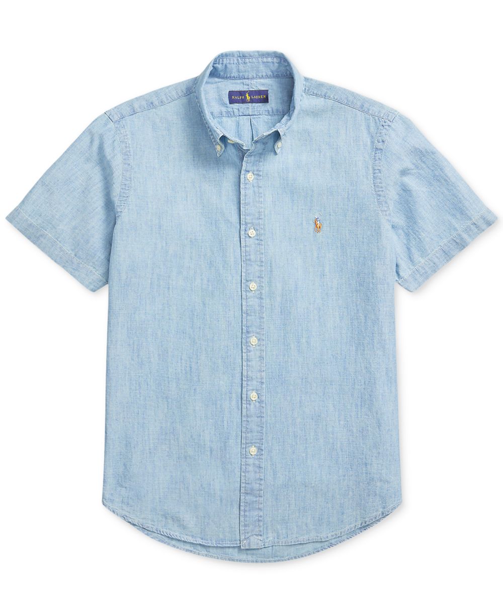 Men's Classic-Fit Chambray Shirt