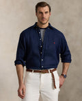 Men's Big & Tall Linen Shirt
