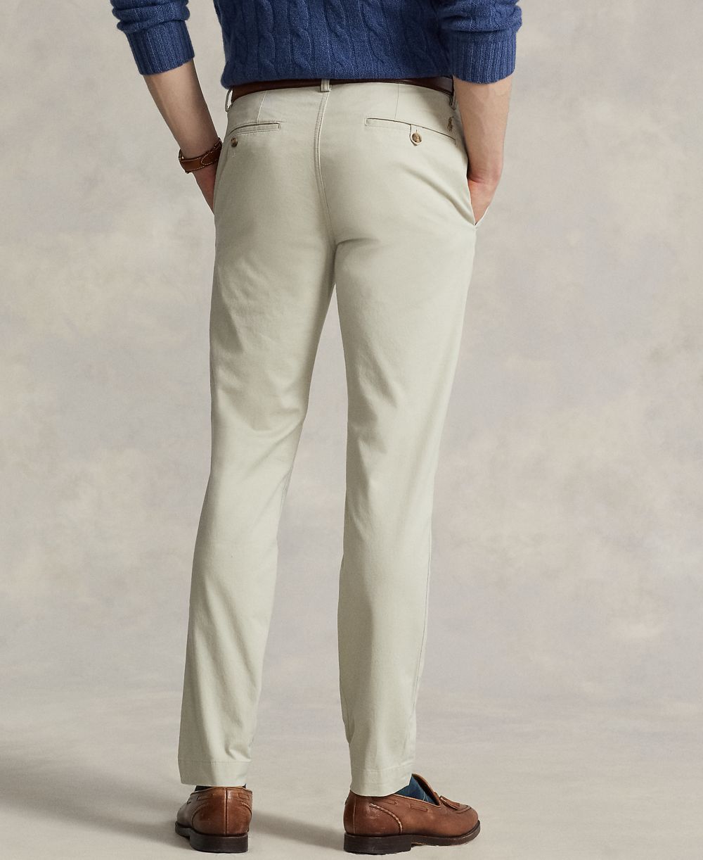 Men's Slim-Fit Stretch Chino Pants