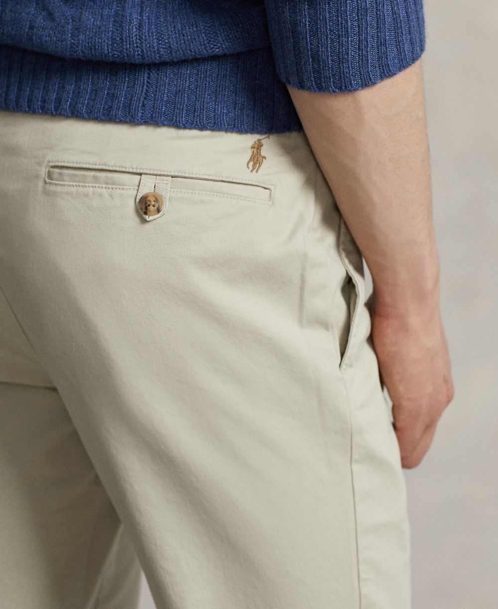 Men's Slim-Fit Stretch Chino Pants