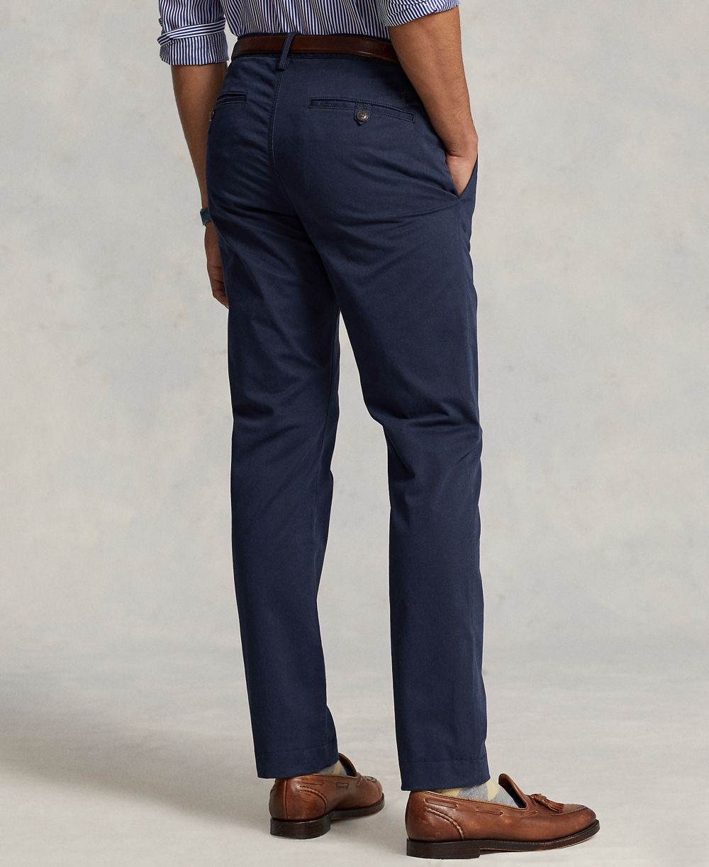 Men's Slim-Fit Stretch Chino Pants