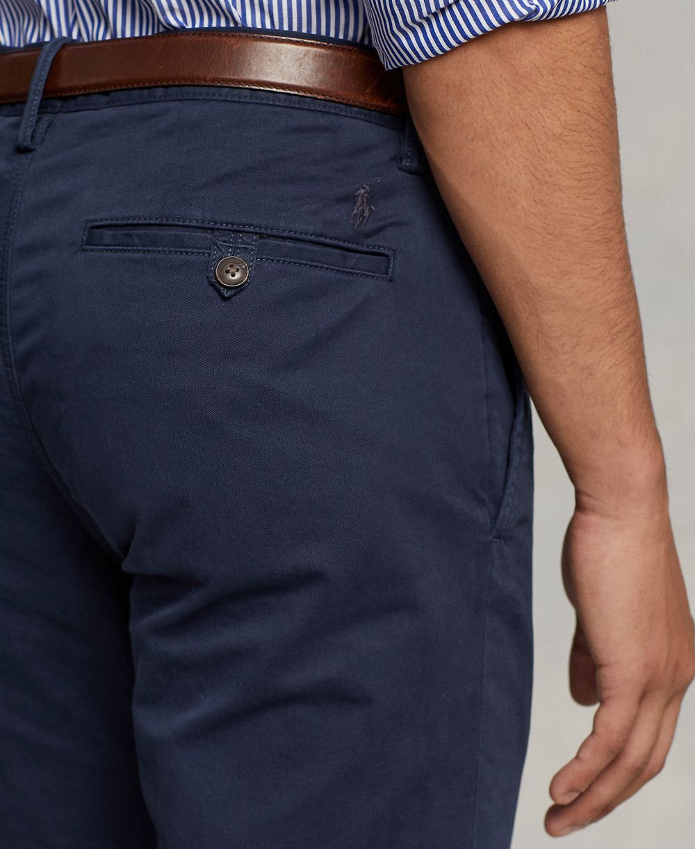 Men's Slim-Fit Stretch Chino Pants