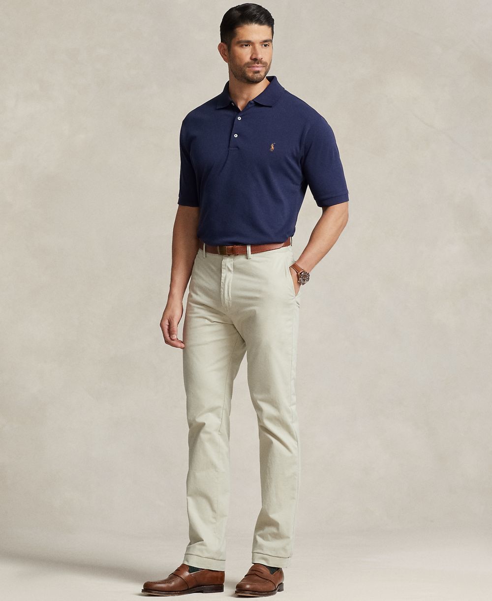 Men's Big & Tall Solid Polo Shirt