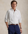 Men's Classic-Fit Striped Oxford Shirt