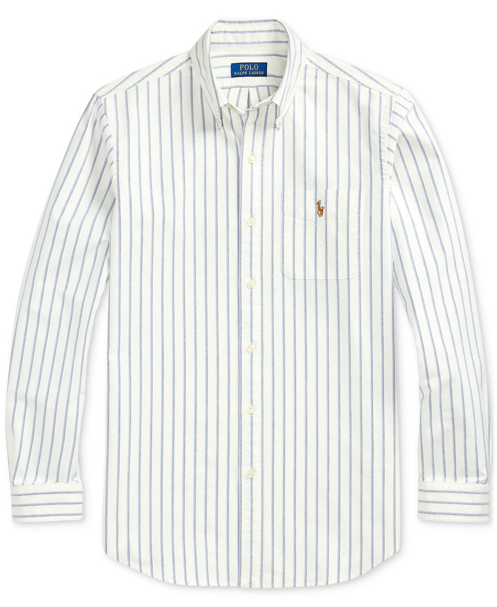 Men's Classic-Fit Striped Oxford Shirt