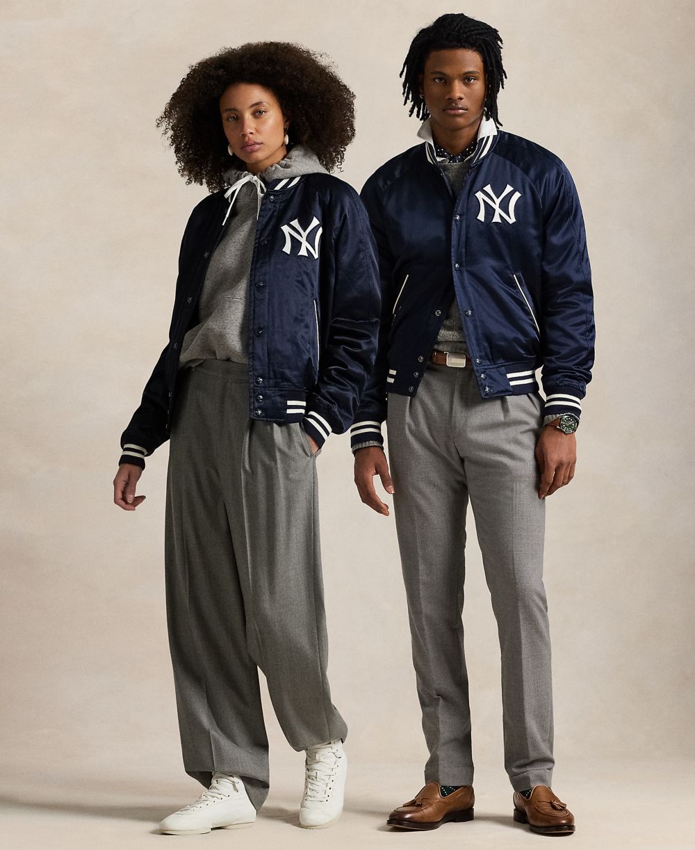 Men's and Women's Yankees Satin Jacket