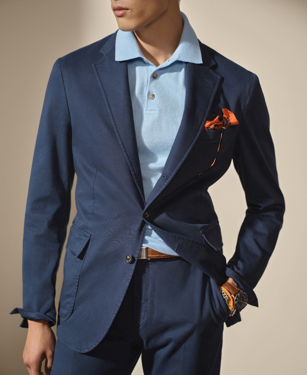 Men's Polo Unconstructed Modern Suit Jacket