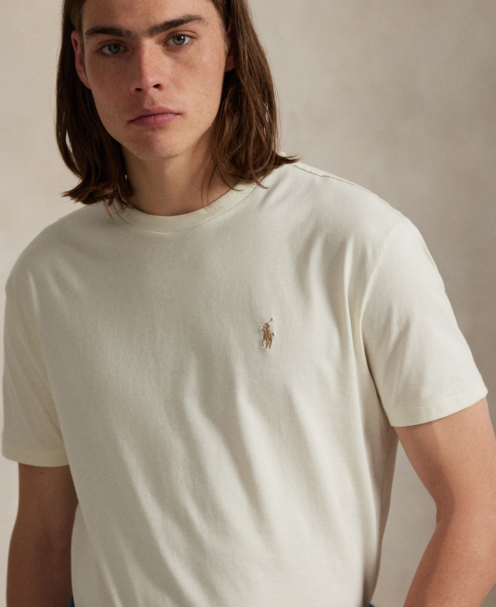 Men's Embroidered Pony Classic-Fit T-Shirt