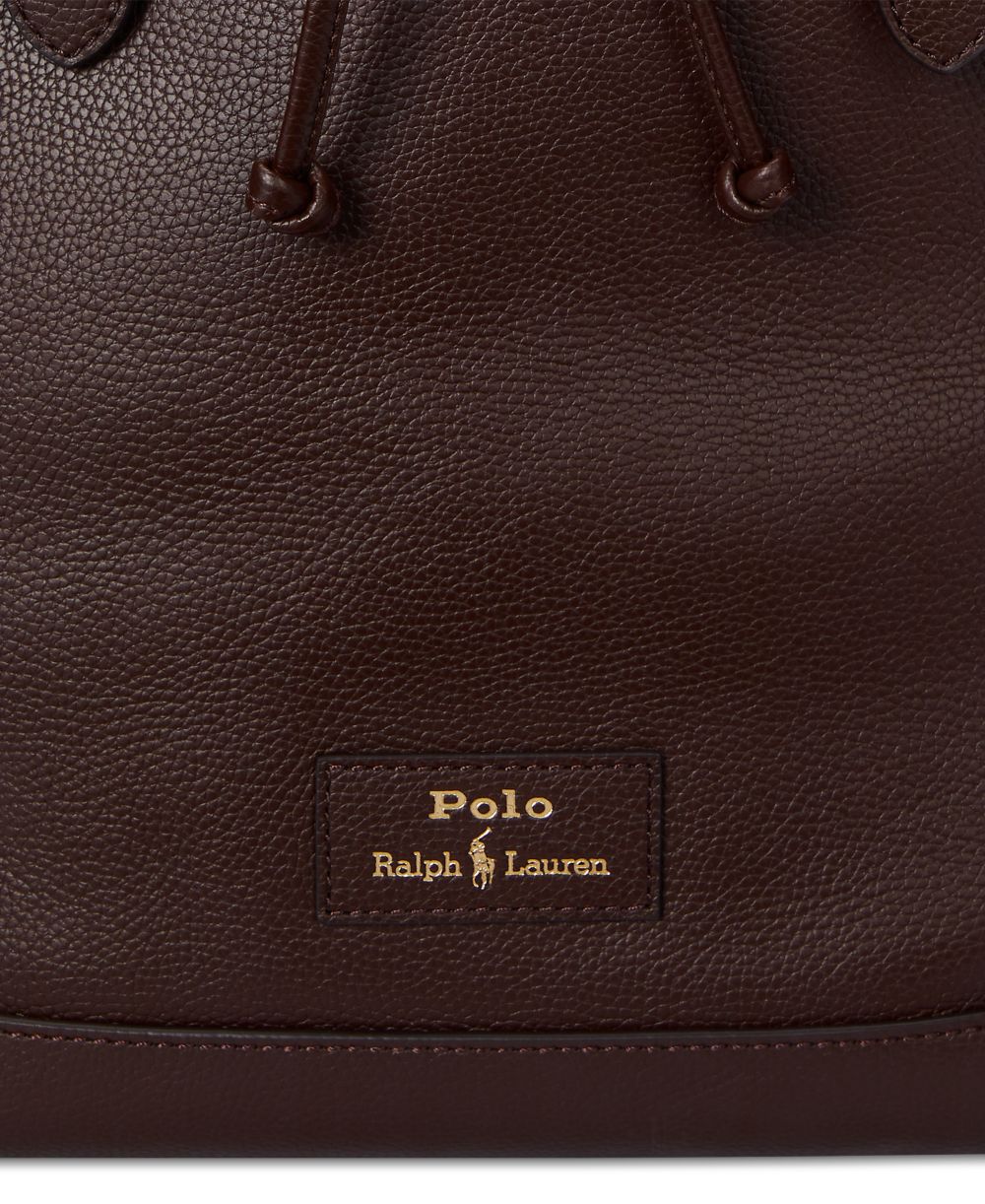 Men's Pebbled Leather Backpack