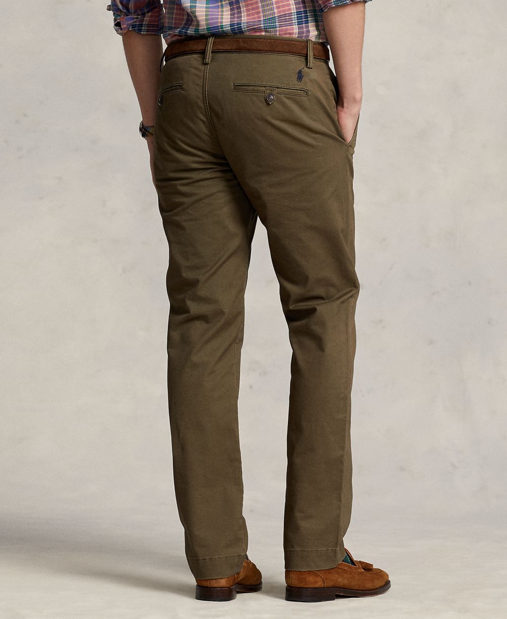 Men's Straight-Fit Stretch Chino Pants