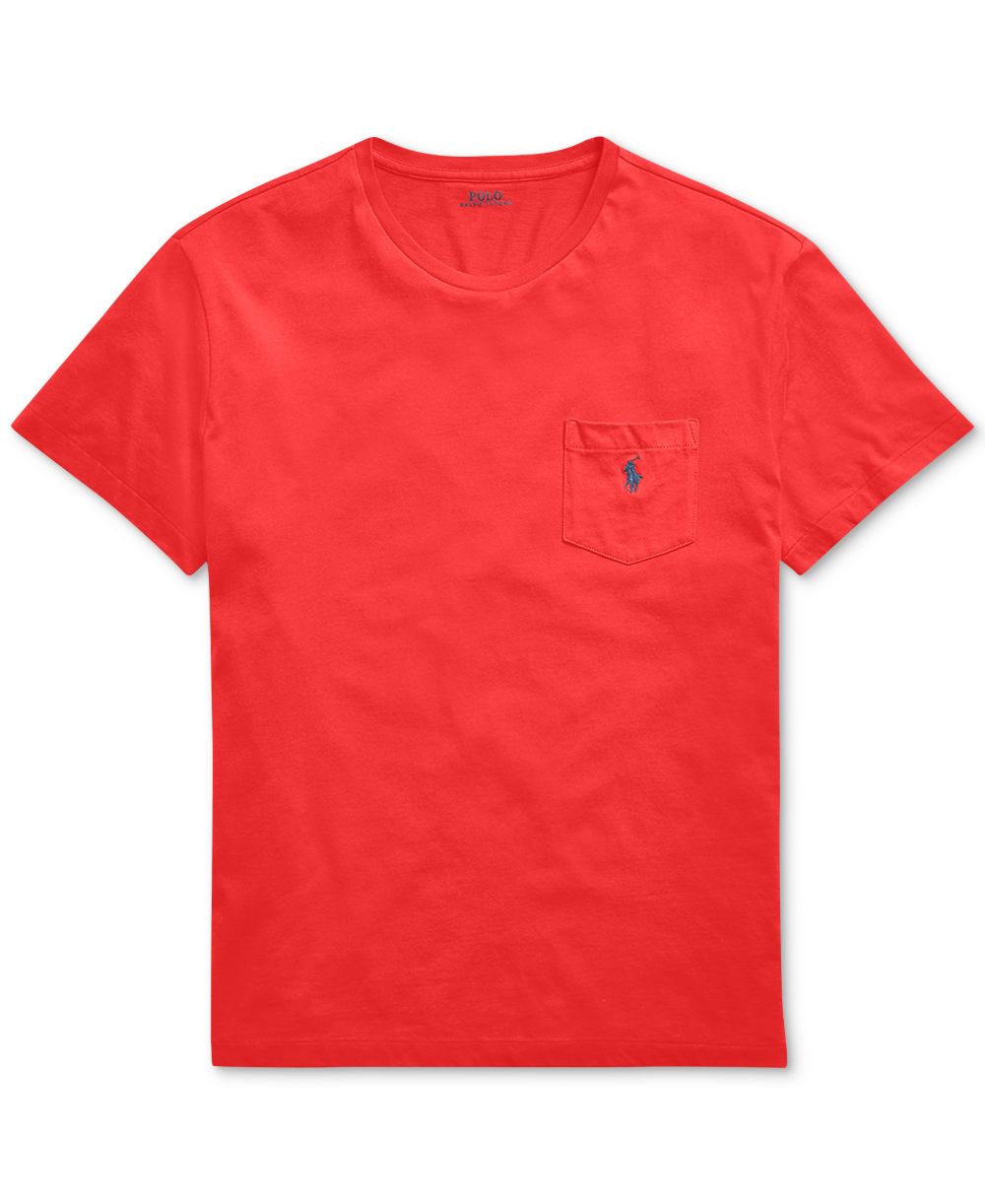 Men's Big & Tall Crew-Neck Pocket T-Shirt