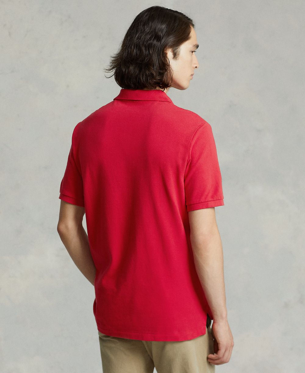 Men's Classic-Fit Mesh Polo Shirt