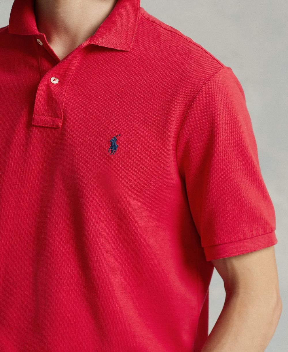 Men's Classic-Fit Mesh Polo Shirt