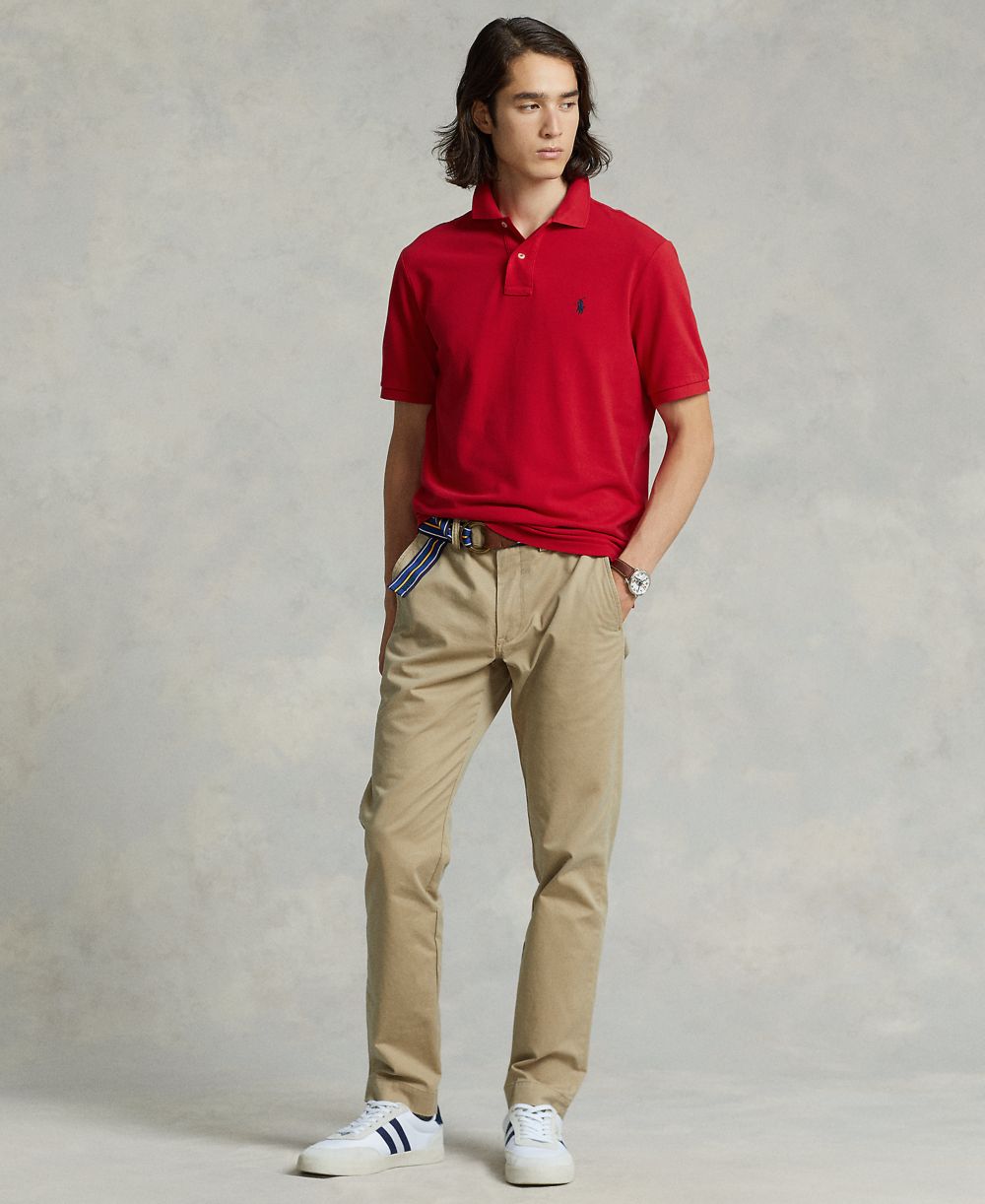 Men's Classic-Fit Mesh Polo Shirt