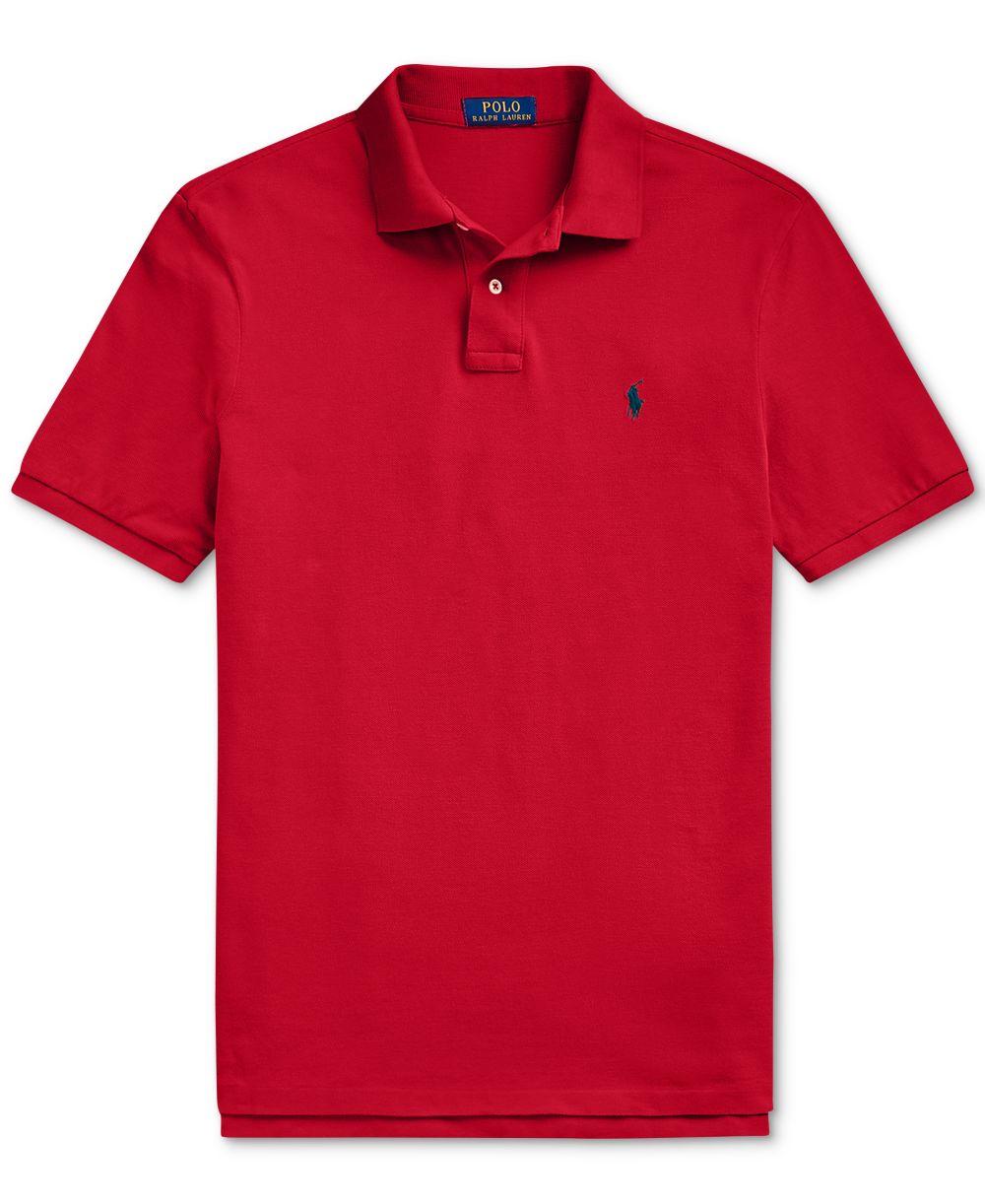 Men's Classic-Fit Mesh Polo Shirt