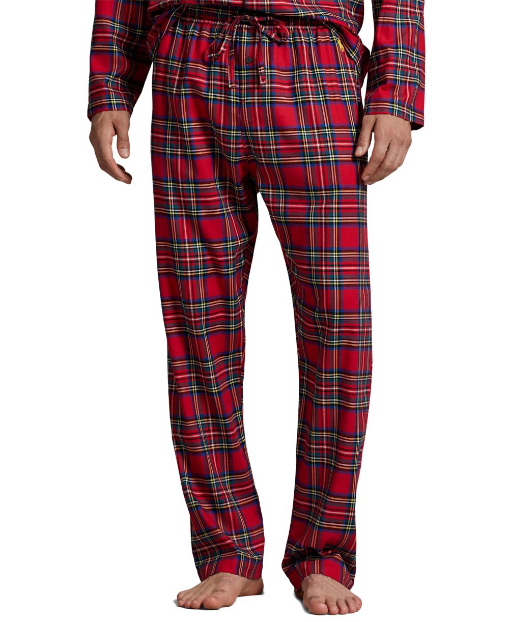 Men's Stewart Plaid Flannel Pajama Pants