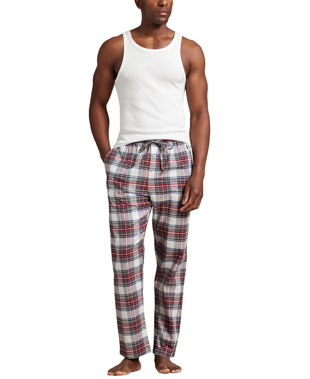Men's Stewart Plaid Flannel Pajama Pants