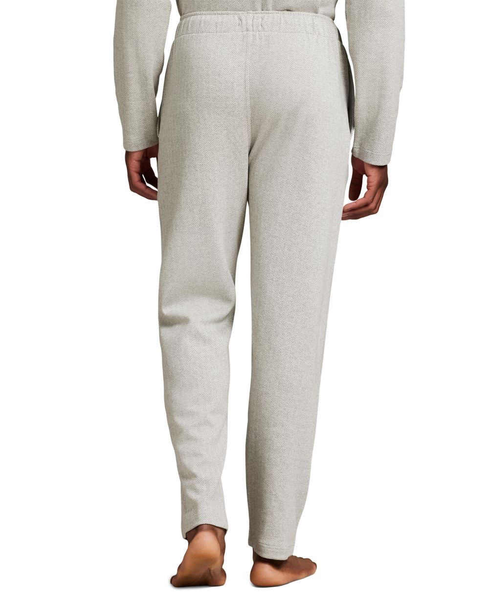 Men's Herringbone Drawstring Pajama Pants