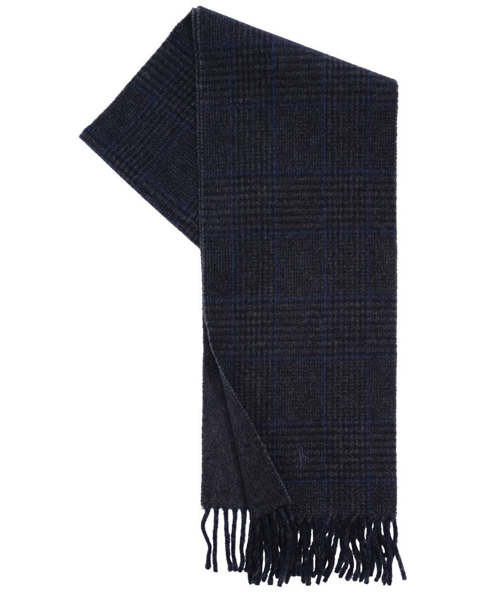 Men's Wool Blend Double Face Scarf