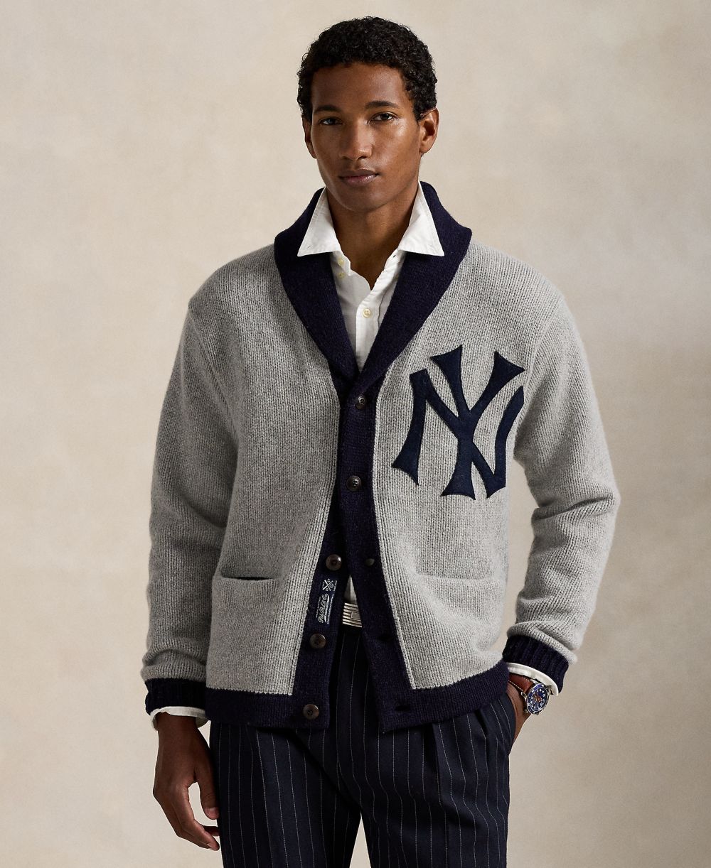 Men's Yankees Cardigan