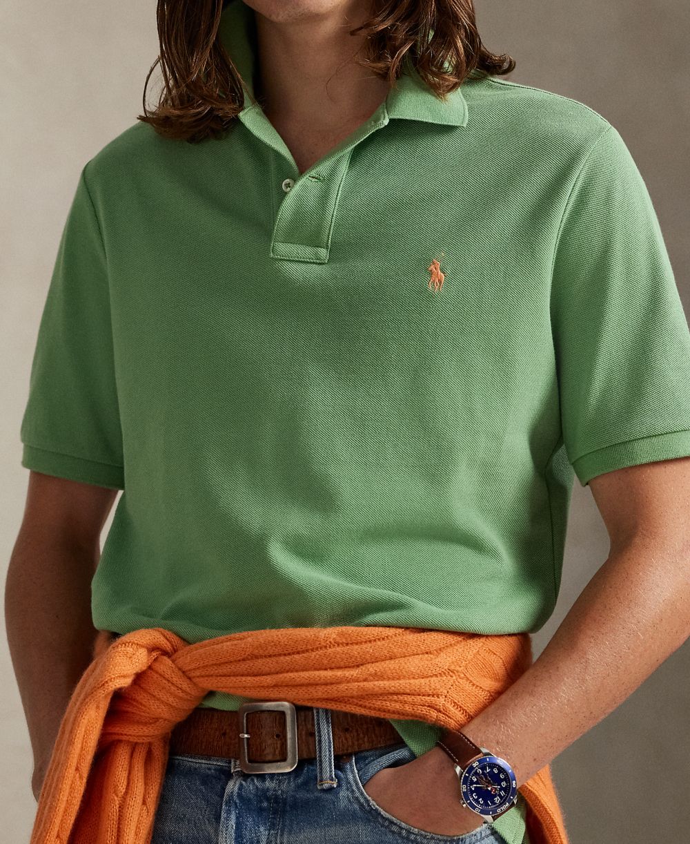 Men's Classic-Fit Cotton Polo Shirt
