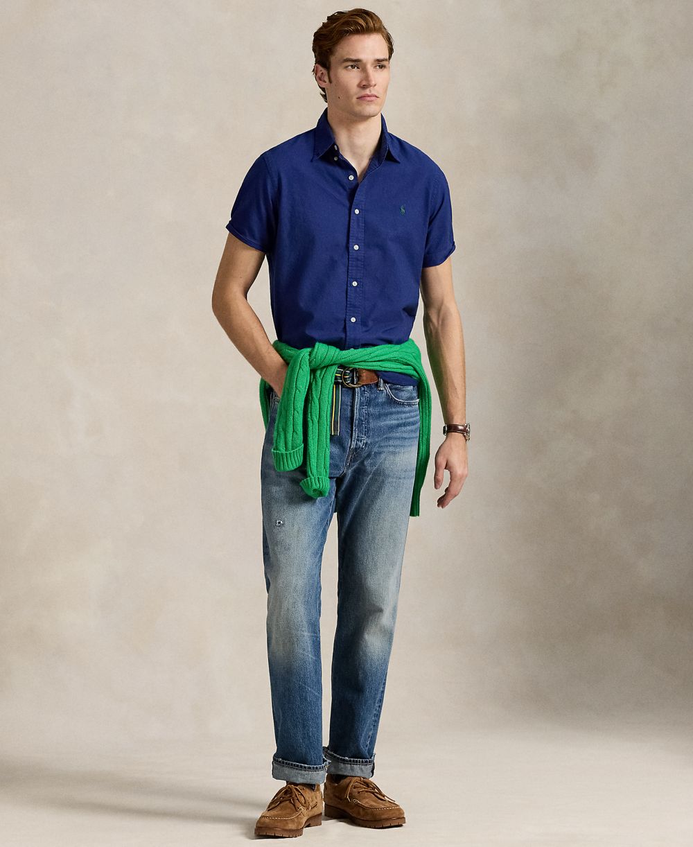 Men's Garment-Dyed Oxford Shirt