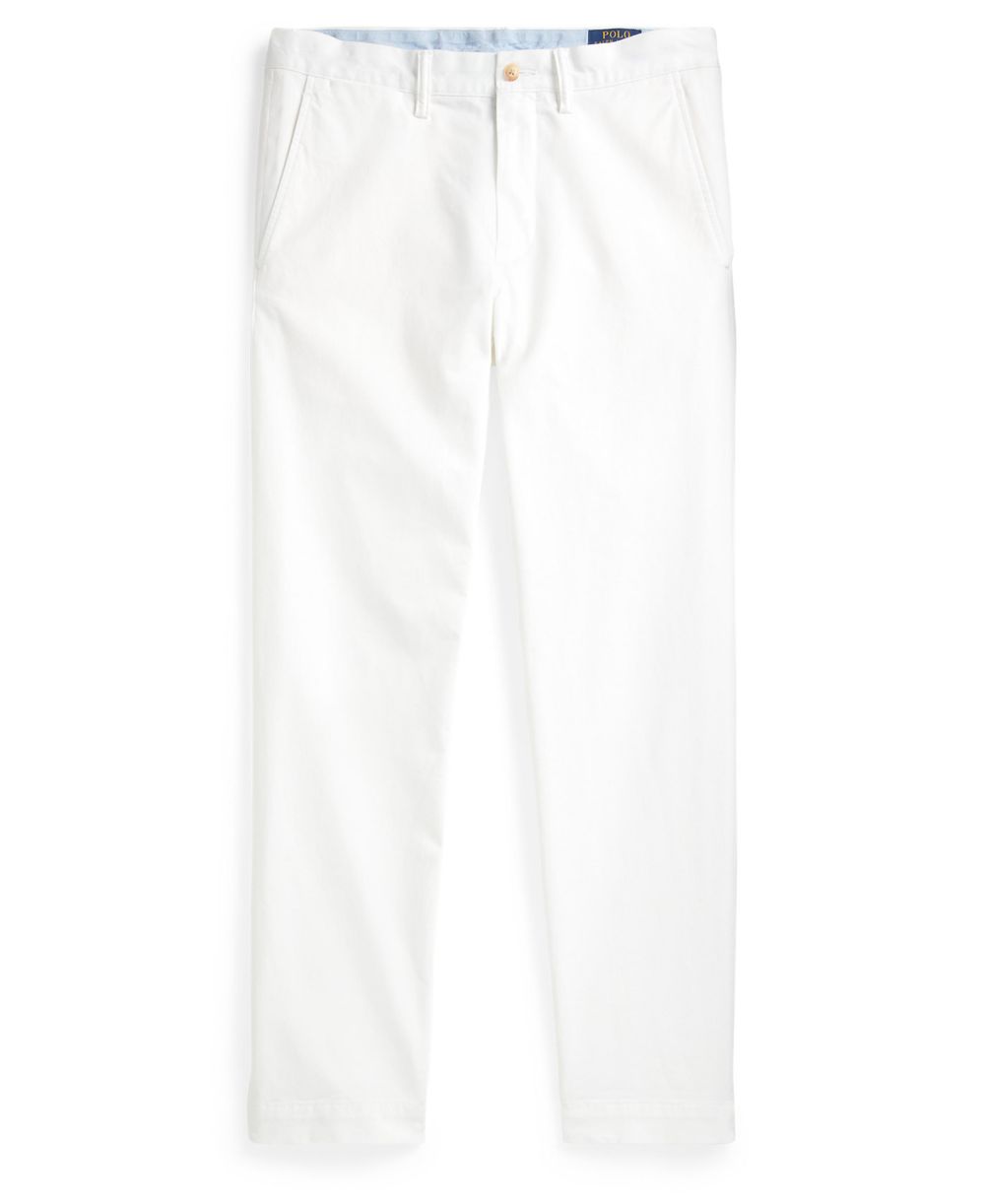 Men's Straight-Fit Washed Stretch Chino Pants