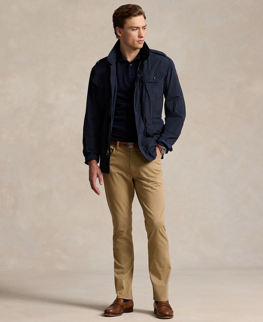 Men's Varick Slim Straight Stretch Sateen Pants