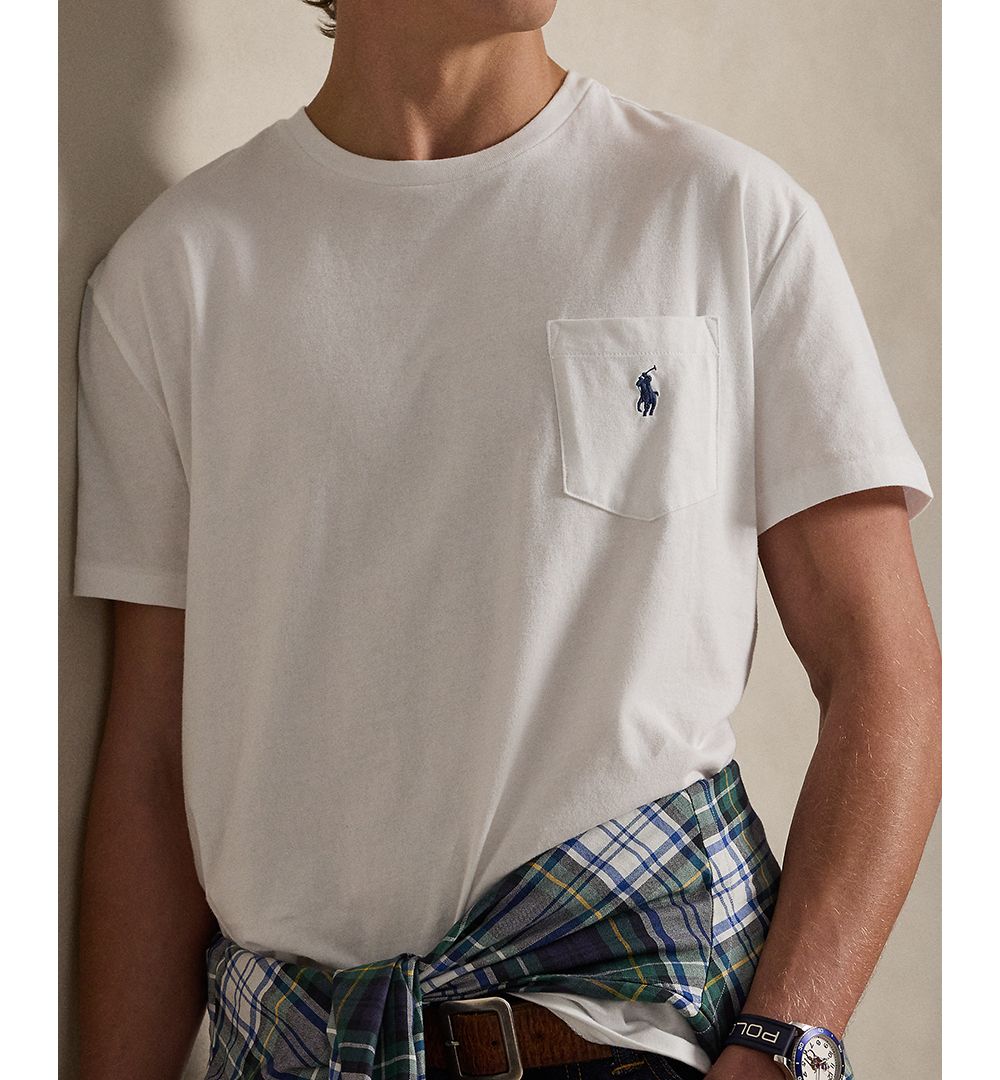 Men's Classic-Fit Crewneck Pocket T-Shirt