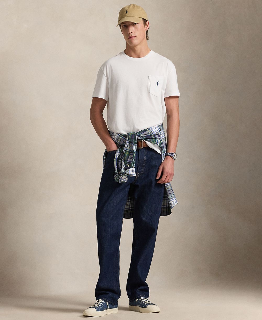Men's Classic-Fit Crewneck Pocket T-Shirt