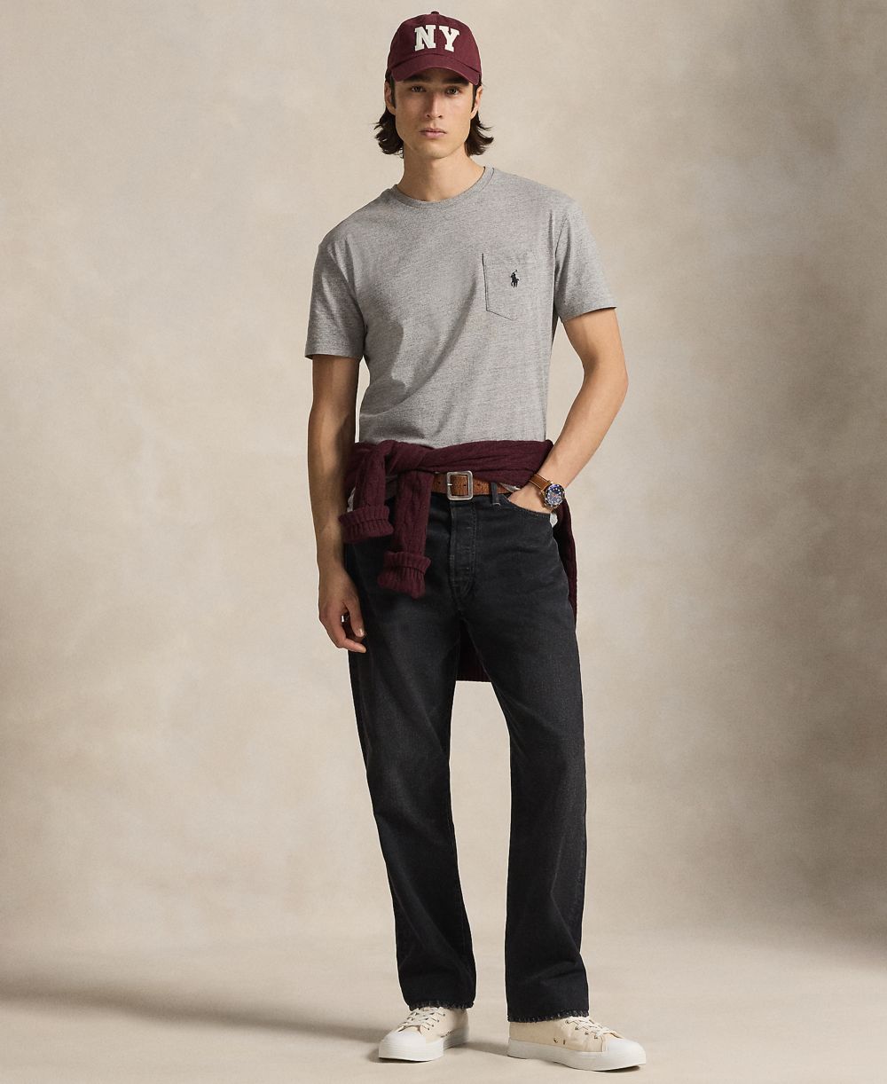 Men's Classic-Fit Crewneck Pocket T-Shirt