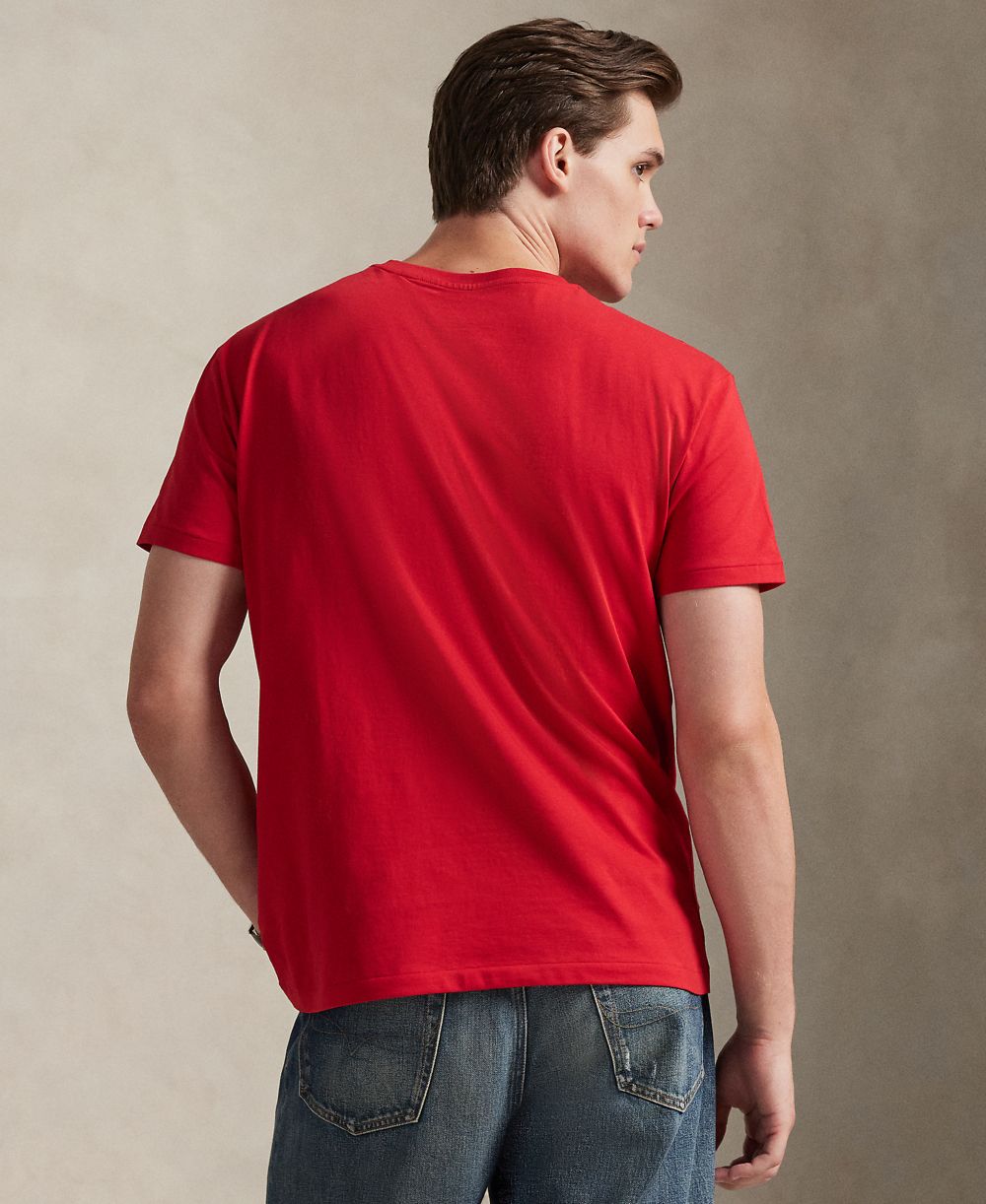 Men's Embroidered Pony Classic-Fit T-Shirt