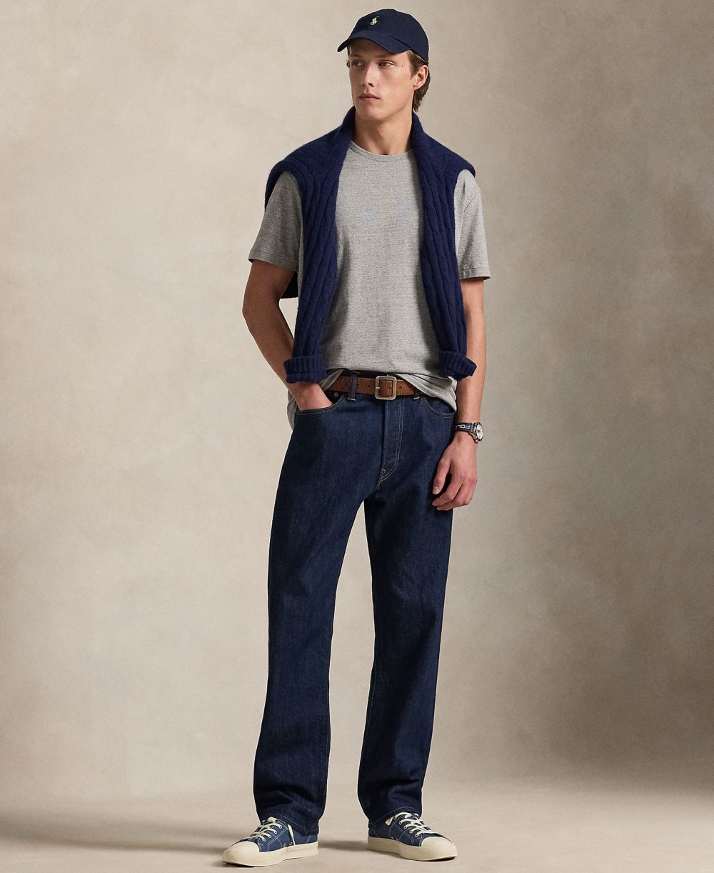 Men's Embroidered Pony Classic-Fit T-Shirt