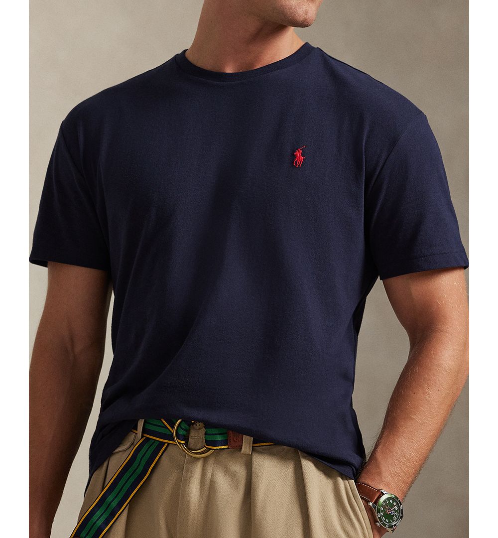 Men's Embroidered Pony Classic-Fit T-Shirt
