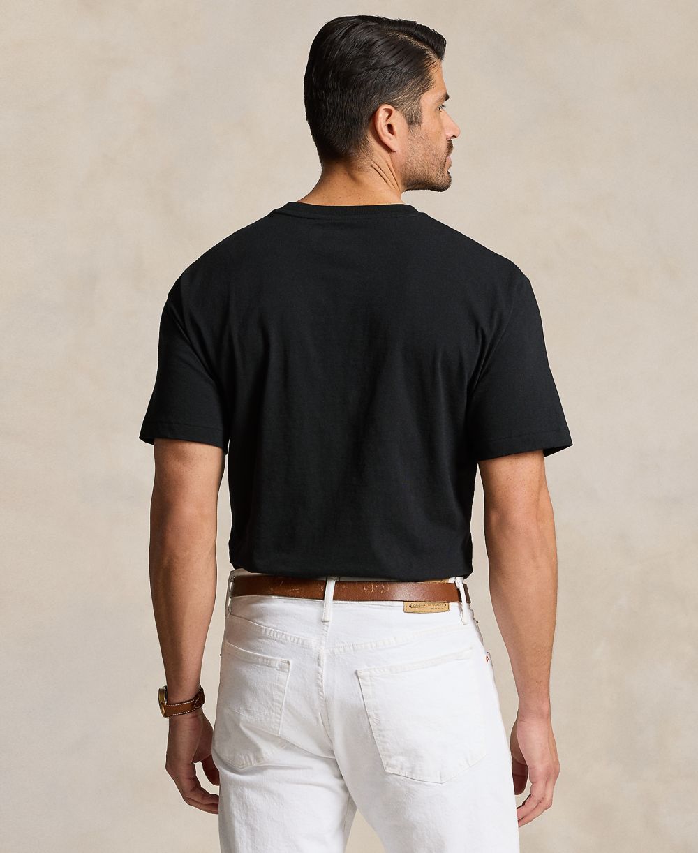 Men's Big & Tall Crew-Neck Pocket T-Shirt