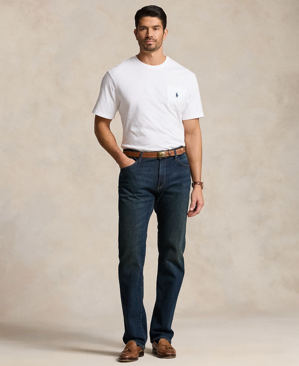 Men's Big & Tall Crew-Neck Pocket T-Shirt