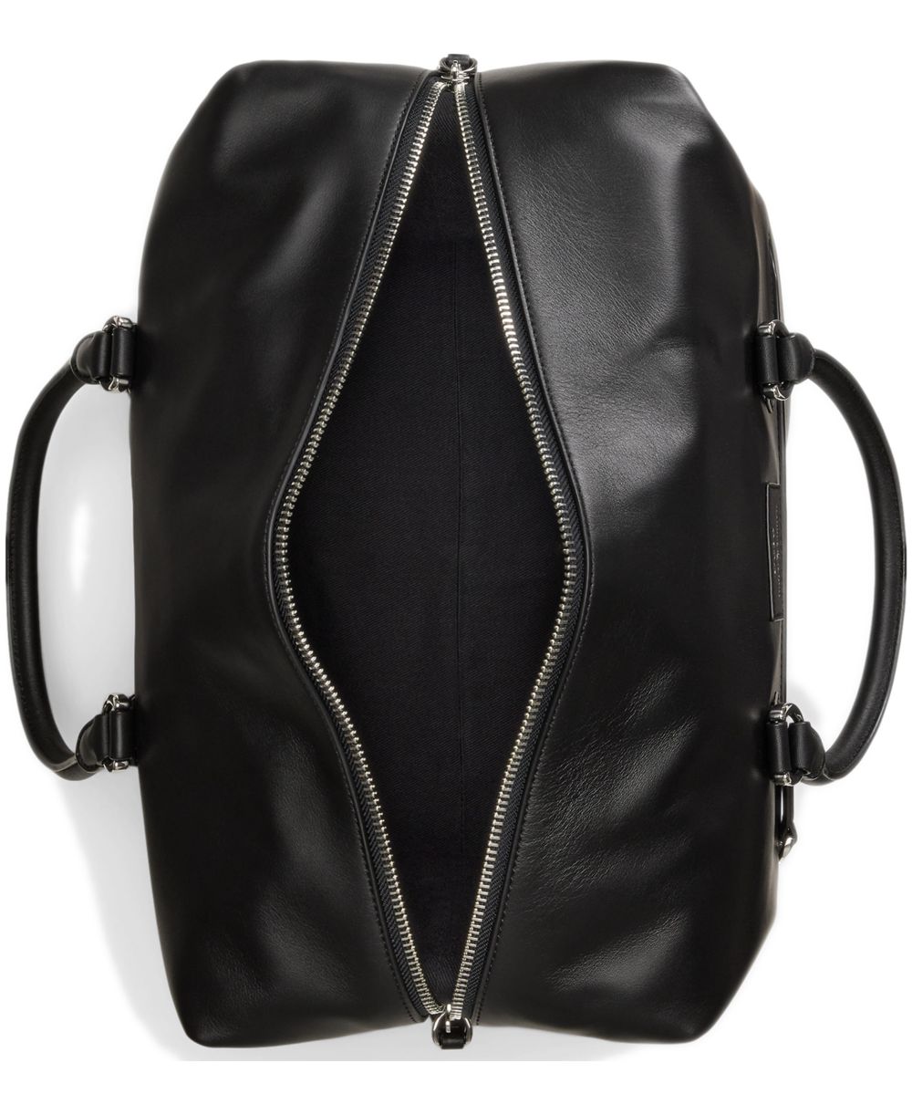 Men's Smooth Leather Duffel