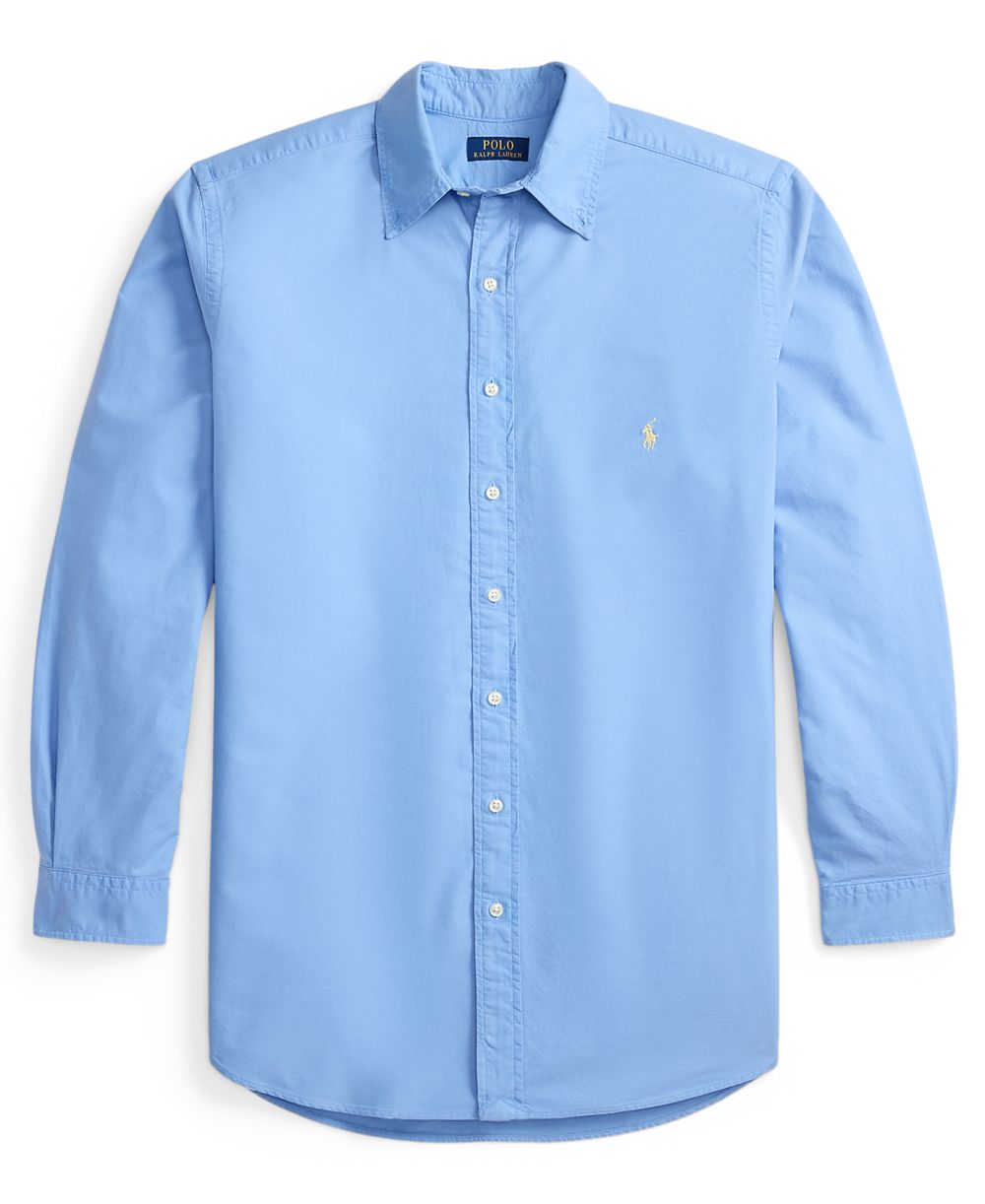 Men's Big & Tall Garment-Dyed Oxford Shirt