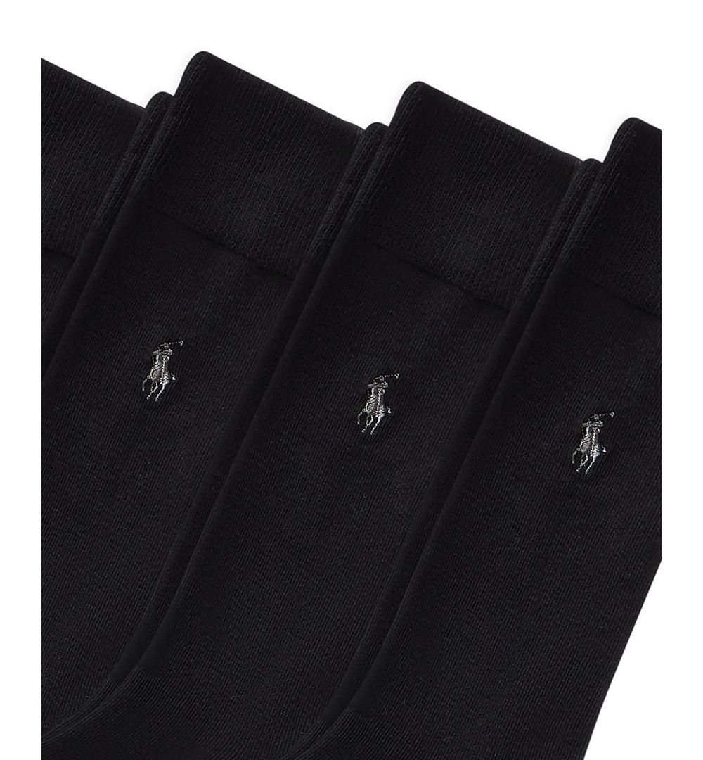 Men's Flat Knit Slack Dress Socks, 4-Pack