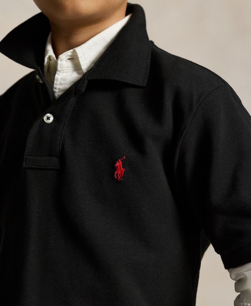 Men's & Kid's Cotton Mesh Polo Shirt Collection