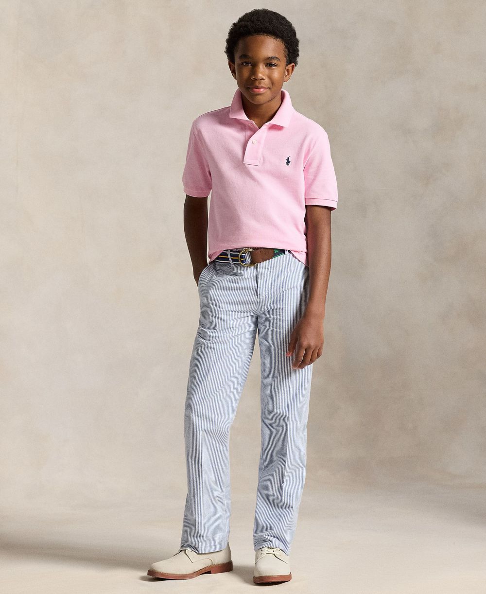 Men's & Kid's Cotton Mesh Polo Shirt Collection