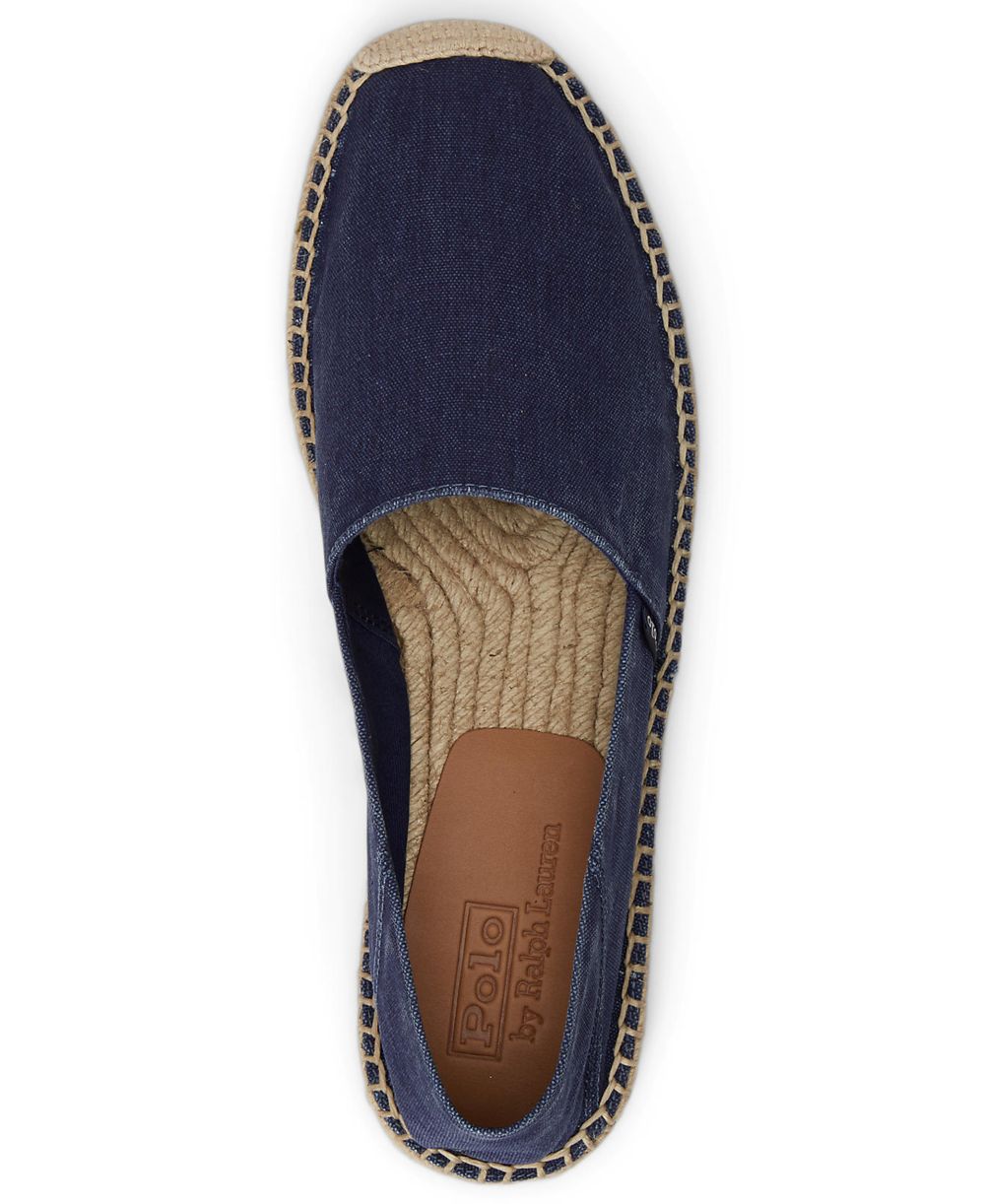 Men's Cevio Washed Canvas Collapsible Heel Espadrilles