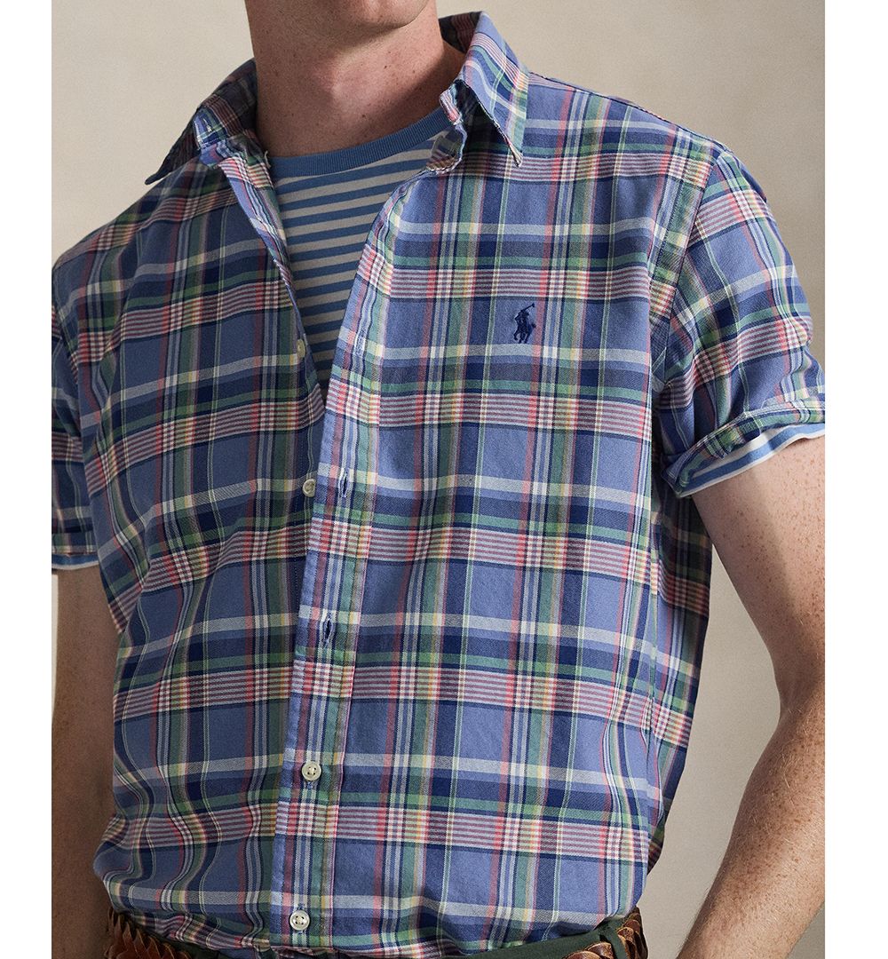 Men's Classic-Fit Short-Sleeve Oxford Shirt