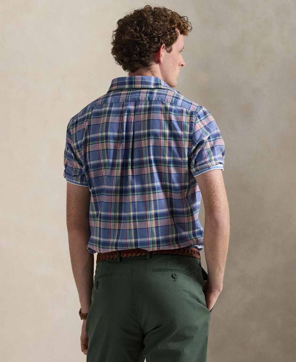Men's Classic-Fit Short-Sleeve Oxford Shirt