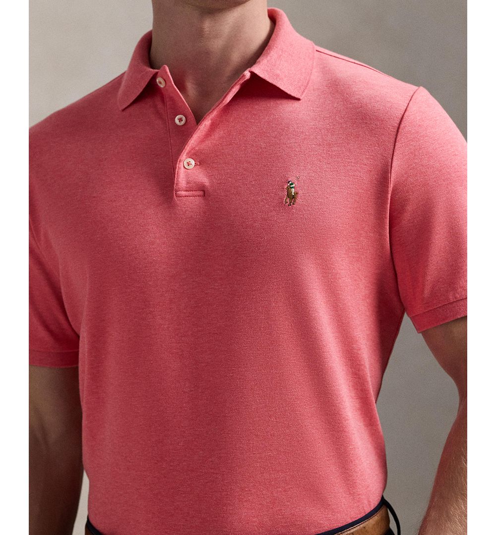 Men's Custom Slim-Fit Soft Cotton Polo Shirt