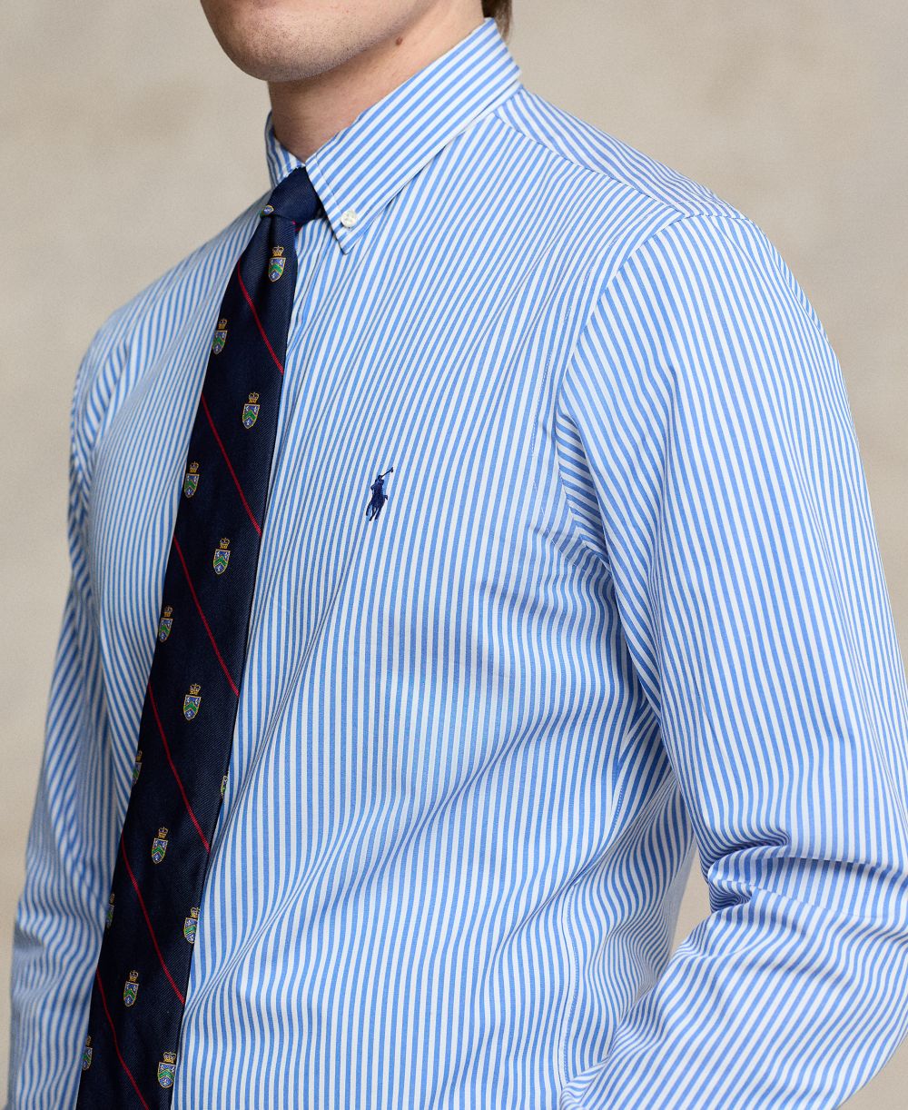 Men's Slim-Fit Stretch Shirt