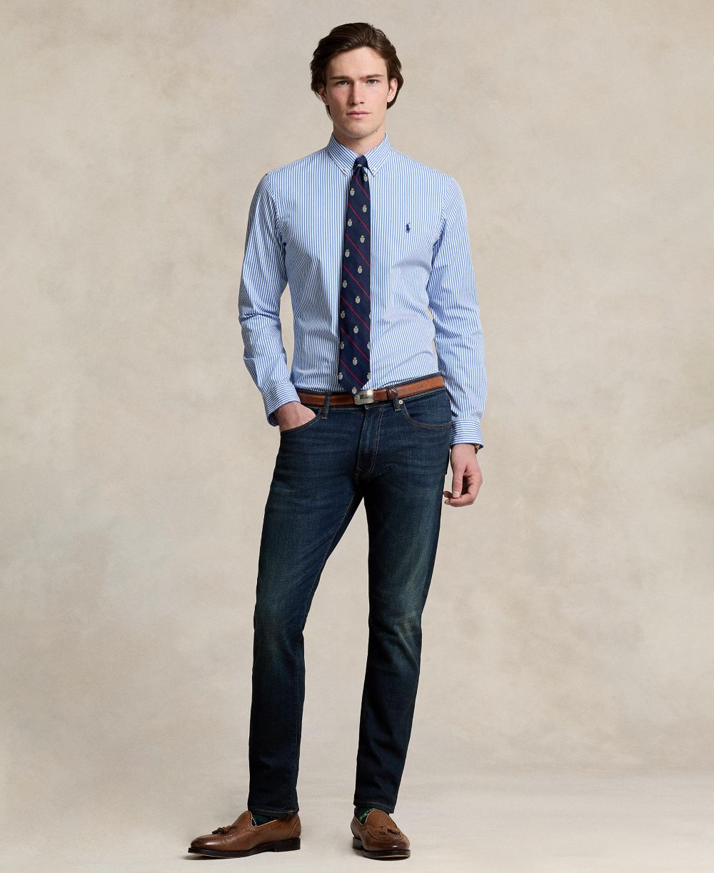 Men's Slim-Fit Stretch Shirt