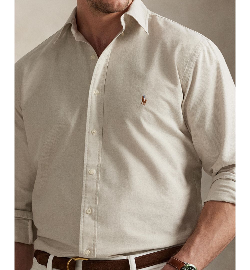 Men's Big & Tall Long-Sleeve Oxford Shirt