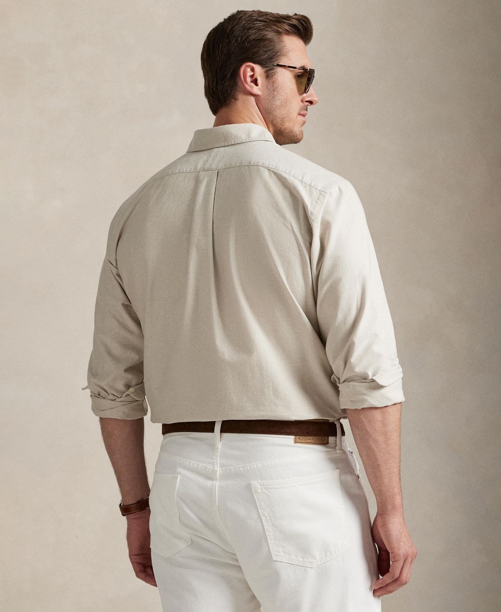 Men's Big & Tall Long-Sleeve Oxford Shirt